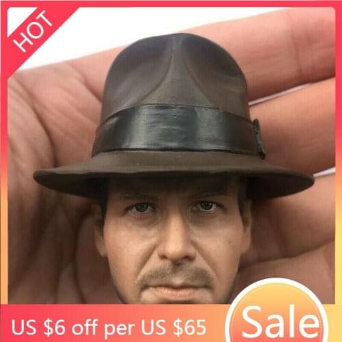 TBLeague 1/6 Dr. Henry Head Sculpt Raiders of The Lost Ark Harrison Ford Head Figure Toy Collection