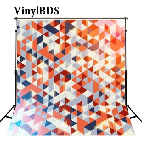 VinylBDS Photography Backdrops Bokeh Newborn Backdrop Color Geometric Pattern Background Daily Baby Photo for Photocall Children