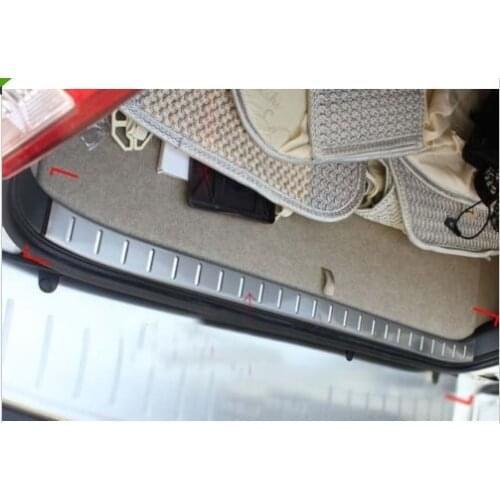 Rear Cargo Floor Trim Sill Plate Cover for Toyota RAV4 2009 2010 2011 2012