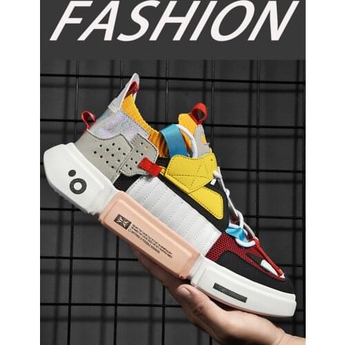 Mens Gym Shoes Summer 2021 Sneakers Men Breathable Trendy Male Couple Shoes Big Size 46 Light Casual Shoe Zapatillas Hombre