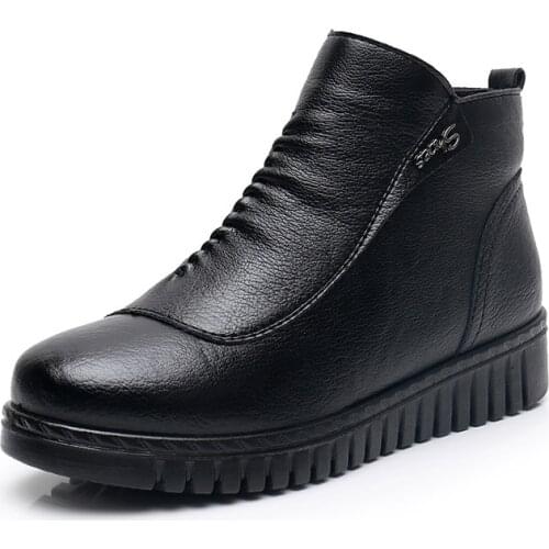 ZZPOHE Women's Wedge Ankle Boots