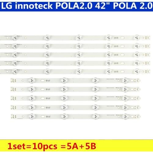 100PCS=50A+50B New LED For LG 42 inch TV T420HVN05.2 innotek POLA2.0 42" POLA 2.0 42LN5300 42LN5406-ZA 42LN5300 42LN5750
