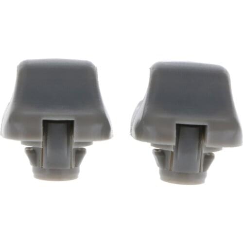 2pcs High Quality Sun Visor Hook Clips for Honda Accord Civic 1998-2011