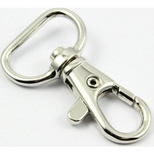 20 Pieces 45x20mm Swivel Snap Hook Metal Lanyard Hook Paracord Lobster Trigger Clasp Clips