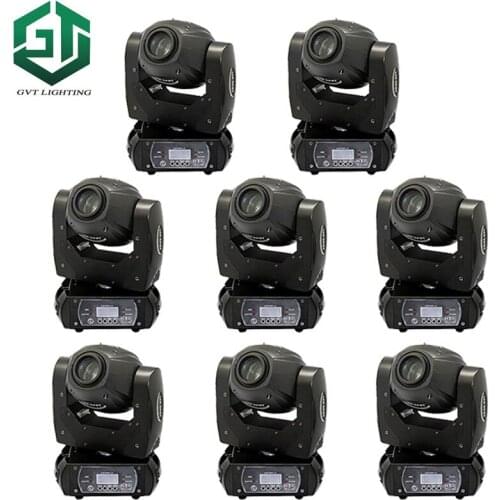 8pcs/lot 60W Led Spot Moving Head Light 10/12CH DMX High Power Led Stage Lights Moving Head 60w Spot DJ Lighting