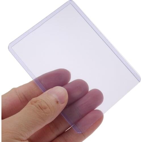 Card Sleeves Card Holder Trading Card Clear Protective Sleeves Holder For Baseball Card Sports Cards Trading Card