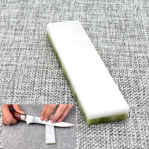 Double-sided Natural agate a lot of grit professional sharpening whetstone for kitchen knife Honing stone Fixed angle sharpener