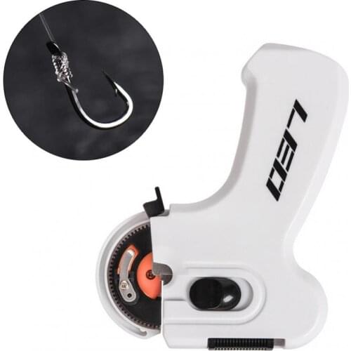 Long Handle Electric Automatic Fishing Hooks Tier Machine Fishing Accessories Tie Fast Fishing Hooks Line Tying Device Equipment