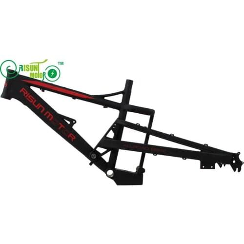 Electric mountain bike frame / all terrain / soft tail / shock absorber electric bicycle frame