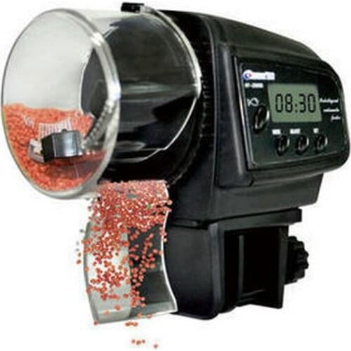 Timing Electronic Intelligent Auto Fish Tank Pond Food Feeder Adjustable Automatic Aquarium Timer Auto LCD Aquarium Feeding Feed