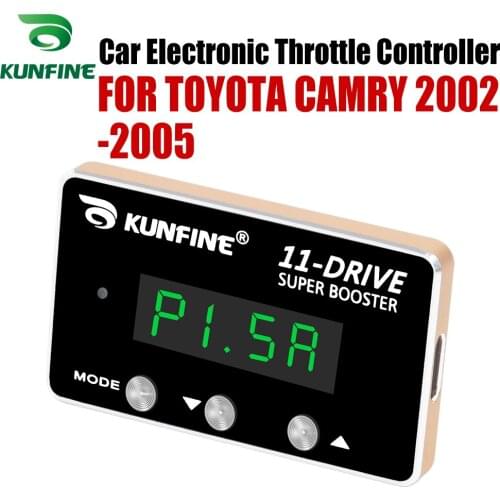 KUNFINE Car Electronic Throttle Controller Racing Accelerator Potent Booster For TOYOTA CAMRY 2002-2005 2.0L-2.2L Engines