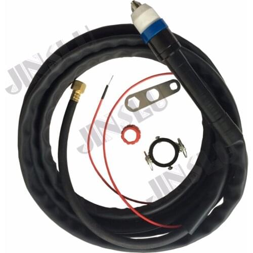 P80 Air Plasma Cutting Torch Pilot ARC Straight Machine Torch 5 Meters