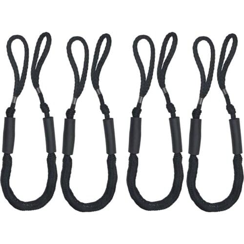 JFBL Hot Bungee C Mooring Rope for Boat 4Ft 4 Pack