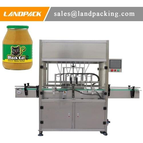 Peanut Butter Bottle Filling Machine Self-Flowing Filling Machiney Supplier