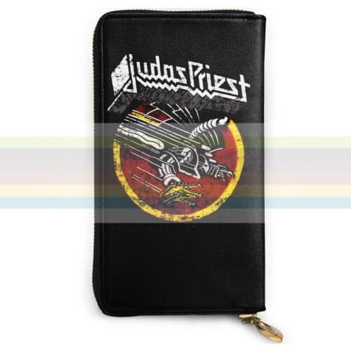 Judas Priest new mens and womens smart leather wallet credit card bank card bag. Long mobile wallet