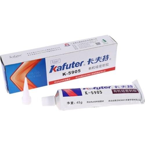 Industrial Adhesive Transparent Sealant Paste RTV Silicone Rubber