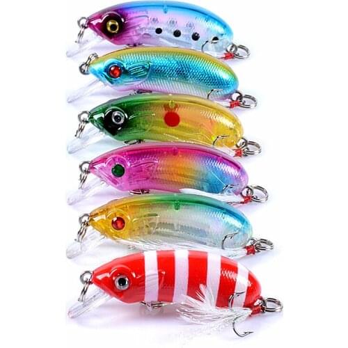 East Rain 5.1cm 7.2g 2pcs Painted Sinking Bait Freshwater Saltwater Fishing Lure Minnow Artificial Hard Bait Free Shipping