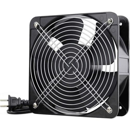 GDSTIME 200MM AXIAL Fan 20060 110V 120V AC 20CM Fan, Ventilation Exhaust Projects Cooling Fan