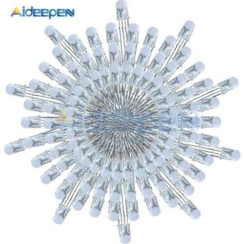 50Pcs Multicolor 4 Pin 5mm RGB LED Diode Light Lamp Tricolor Common Anode Common Cathode LED Transparent Light Emitting Diode