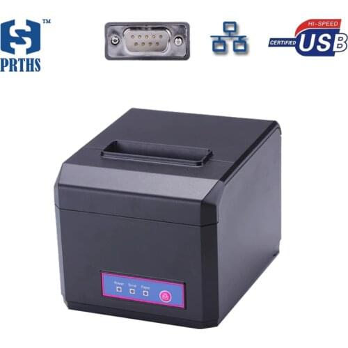 80mm Ethernet thermal receipt printer machine support LOGO Graphical download and print 58&80mm width paper printing HS-E81USL