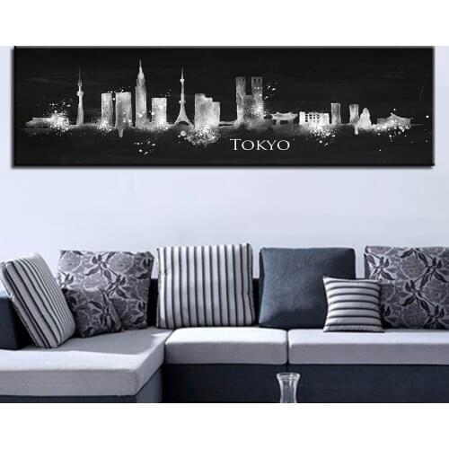 DIY Diamond Painting World Famous Building Black White Abstract scenery Cross Stitch Mosaic diamond embroidery Needlework decor