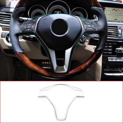 Car Steering Wheel Frame Trim Cover Accessories For Mercedes Benz A B C E Cla Cls Gla Glk Class W176 W246 W204 W207 W218 W212