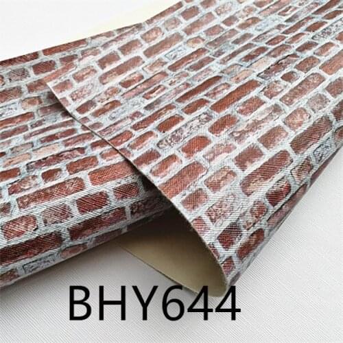 Free shipping 7.6*12inch cartoon line print synthetic leather fabric for DIY accessories BHY644