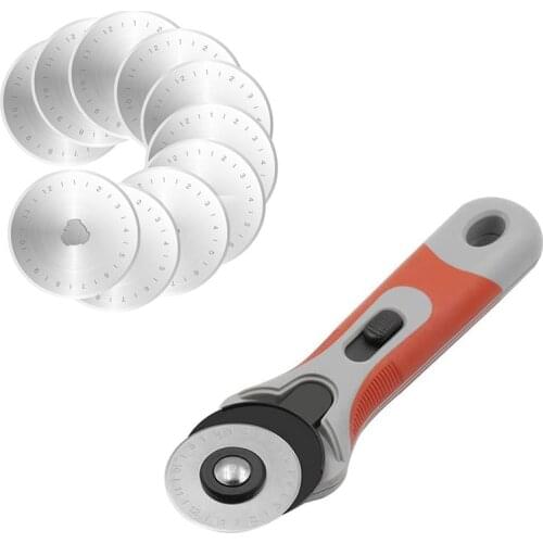 DAFA BRAND Diy Tools Top quality Rubber Handle Rotary Cutter 45mm With Flexible Safeguard