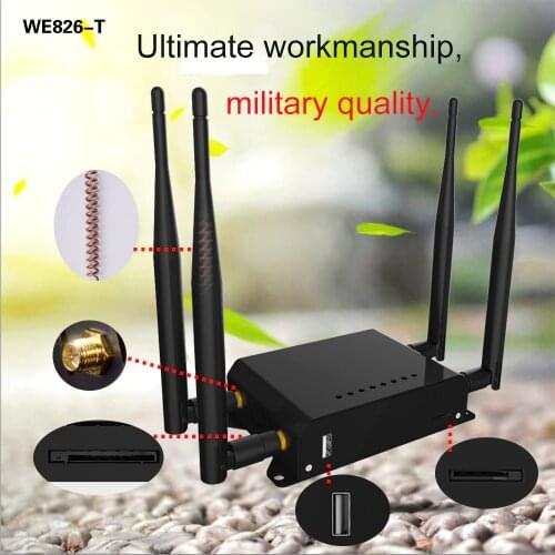Wifi router 10/100Mbps RJ45 Ethernet port 4g lte wireless router 3g usb with sim card slot