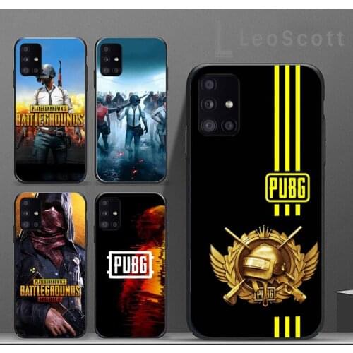 Fashion PUBG Game Phone Case For Samsung A40 A31 A50 A51 A71 A20E A20S S8 S9 S10 S20 Plus note 20 ultra