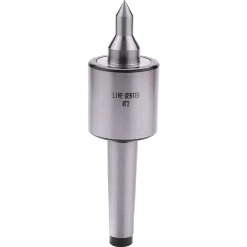 MT2 0.001 Accuracy 5000 Rpm Max Steel Lathe Live Center Taper Tool Triple Bearing CNC Live Revolving Milling Center Taper Machin