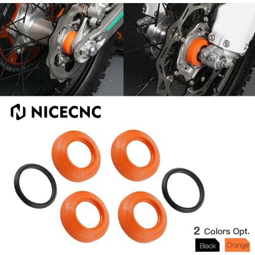 NICECNC Rear Wheel Spacer Bearing Protector Guard For KTM 125 150 200 250 300 350 400 450 500 530 SX SXF XCF EXC EXCF EXCF-W TPI