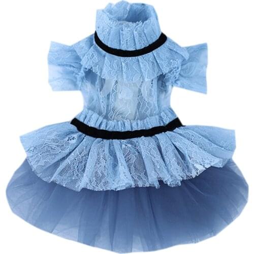 Dog Tutu Dress Small Dog Costumes Wedding Dresses Cat Puppy Clothes Pomeranian Yorkies Shih Tzu maltese Bichon Poodle Clothing