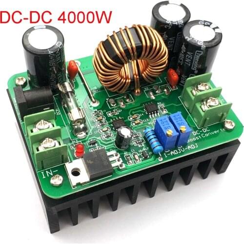 600W Boost Module Power Supply DC-DC Step Up Constant Current Voltage 9v-60V To 12v-80V 48V 72V Booster Converter