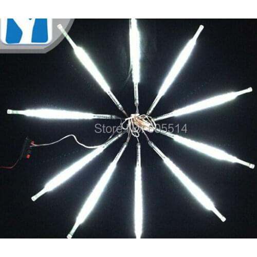 [Seven neon]Free shipping AC110-220V 3meters 10pcs/set 10W 30cm long 36leds/pcs 3528led smd white light led meteor tube light