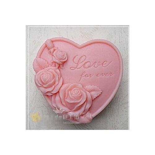 Love for ever Craft Art Silicone Soap mold Craft Molds DIY