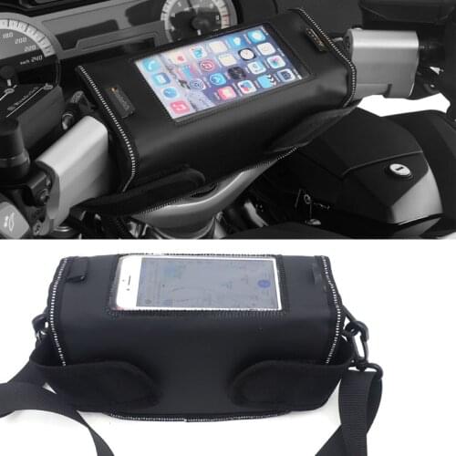 Motorcycle handlebar storage bag GPS navigation bag for BMW K1600GT K1600GTL K1600B Bagger K1600AG