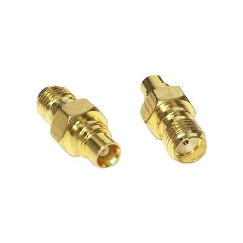 1pc NEW SMA Female Jack to MCX Female Jack RF Coax Adapter Modem Convertor Connector Straight Goldplated wholesale