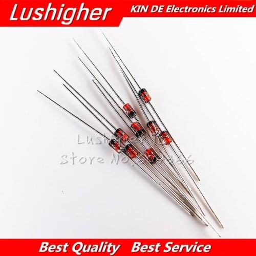 100pcs 0.5W 9.1V BZX55C9V1 1/2W DO-35 Zener Diodes DO35