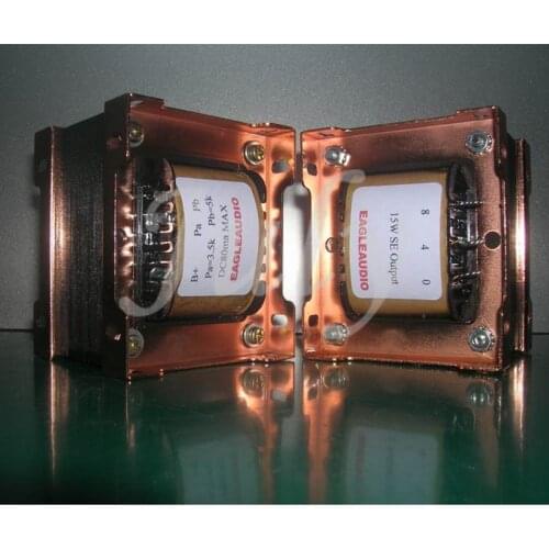 3.5K, 5K universal single-ended amplifier output transformer, suitable for 300B EL34 6P3P 6L6, frequency response 20HZ-20K