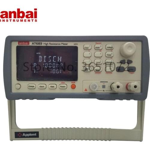 AT683 Insulation Resistance Meter Megaohmmeter Instrument for Equipment Factories