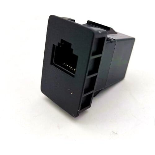 CB UHF Blank Socket RJ45 dio Switch Panel Dash For Toyota Hilux Landcruiser