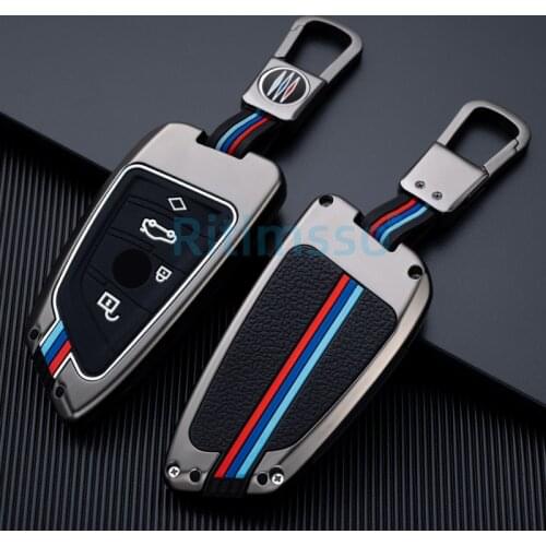 Zinc Alloy Car Key Case Cover for Bmw F20 G20 G30 X1 X3 X4 X5 G05 X6 Accessories Car-Styling Holder Shell Keychain Protection