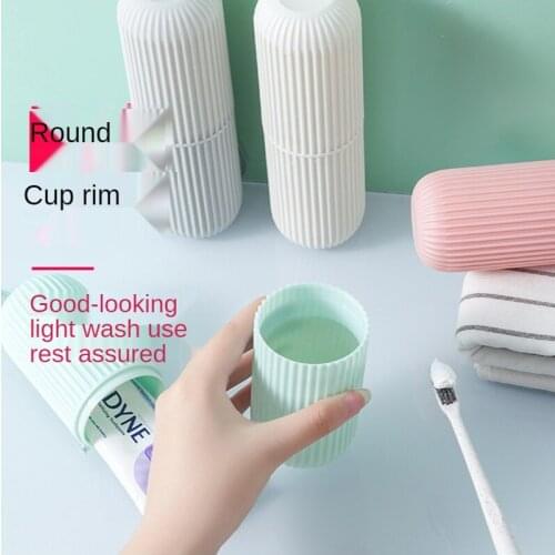 Travel Portable Toothbrush Toothpaste Holder Storage Case Box Organizer Household Storage Cup Outdoor Holder Bathroom Accessorie