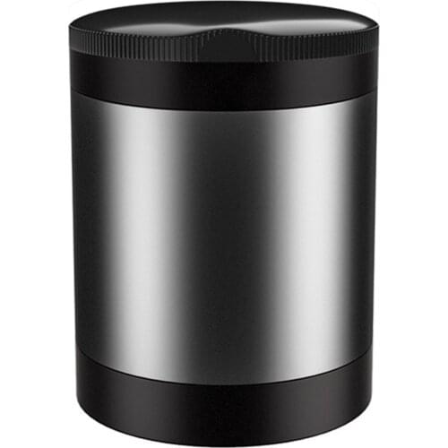 Travel Car Ashtray Storage Case Battery Powered Easy Clean With LED Light Detachable Gift Universal Mini Portable Aluminum Alloy