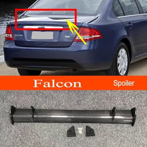 Falcon Real Carbon Fiber GT-style Car-styling Sporty Rear Trunk Wing Spoiler for Ford Falcon Sedan