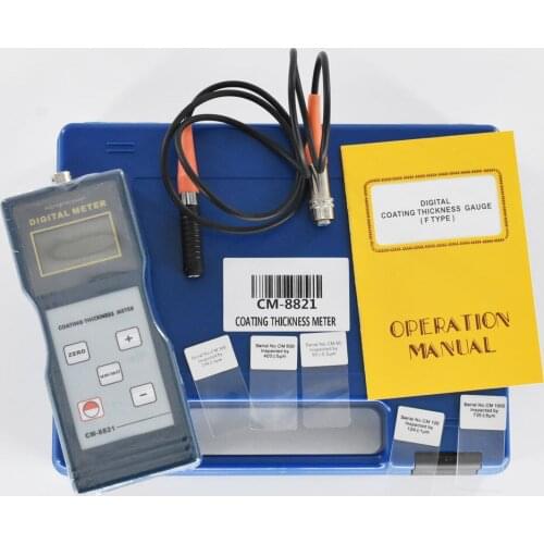 CM-8821 Digital Coating Thickness Gauge Meter Measuring range 0~1000um/0~40mil