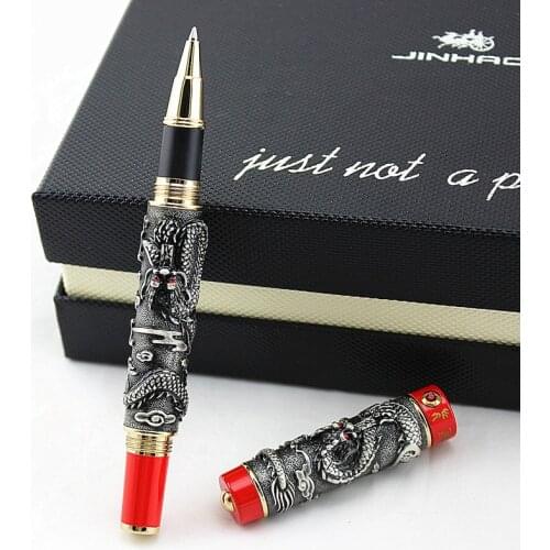 Luxury Writing Dragon Bright jinhao brand Roller ball Pen kawaii stationery canetas gel Business pen rollerball pen