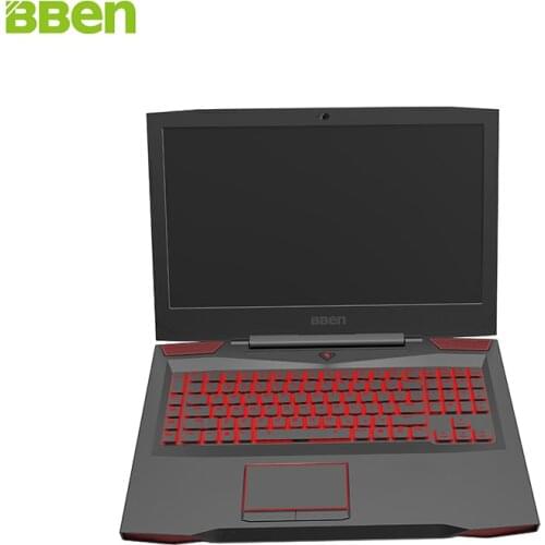 BBEN G17 Laptop Gaming Computer 32G RAM 512G SSD 2T HDD Intel i7 7700HQ GDDR5 NVIDIA GTX1060 Windows 10 RGB Mechanical Keyboard