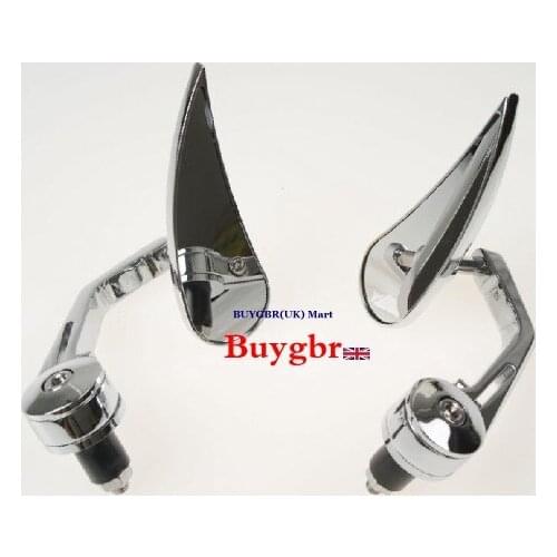 Conical Universal for Honda/Suzuki/Kawasaki/Yamaha/Harley for any 7/8" or 1" diameter handle about electric car Mirrors Buygbr